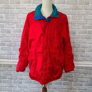 Vintage Eddie Bauer Gore Tex Jacket 90s Retro Colorblock Anorak XL Gorpcore